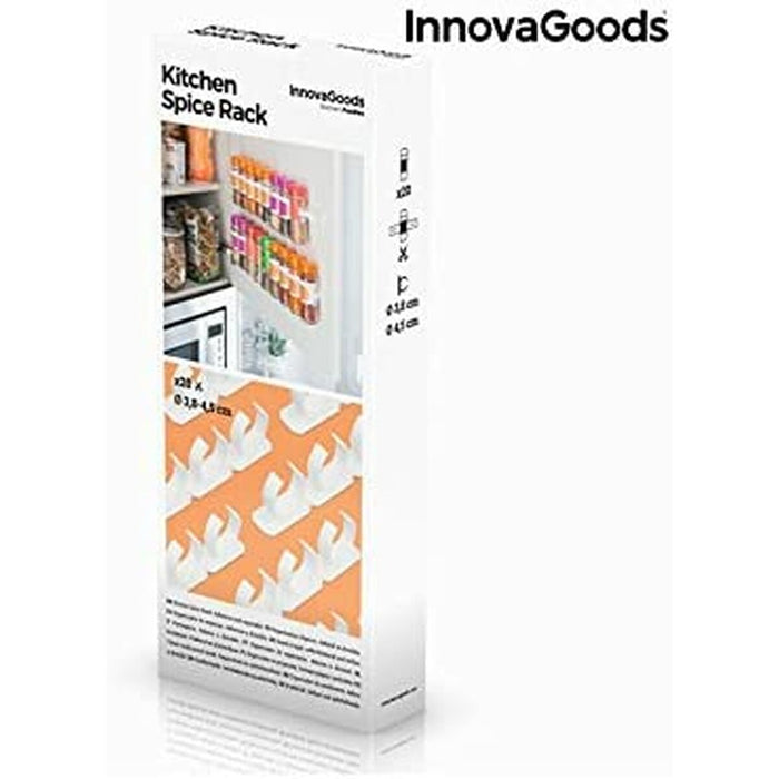 Suport pentru condimente InnovaGoods IG114086 Alb Auto-adezivi