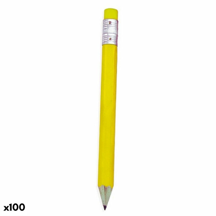 Creion cu Radieră Water Bullet Cannon 143850 Lemn (100 Unități)