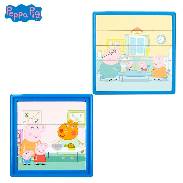 Puzzle pentru Copii Peppa Pig 25 Piese 19 x 4 x 19 cm (6 Unități)