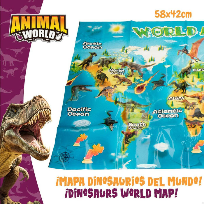 Playset Colorbaby 19 Piese 6 Unități 17 x 9 x 6 cm Dinozauri