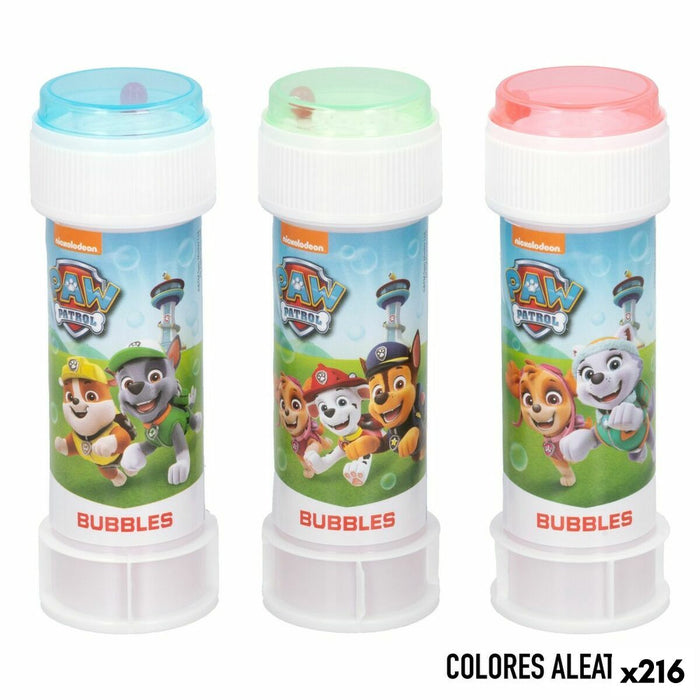 Aparat baloane săpun The Paw Patrol 60 ml 3,8 x 11,5 x 3,8 cm (216 Unități)
