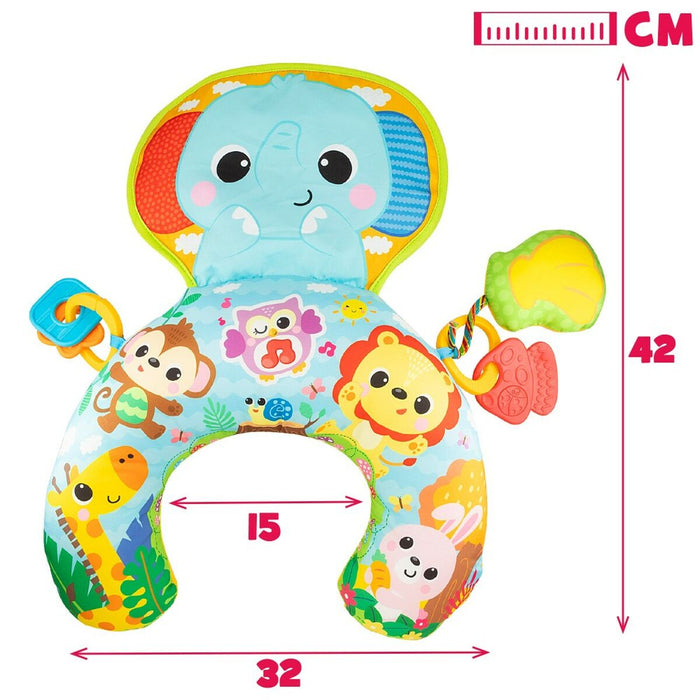 Jucărie muzicală Winfun 32 x 8,5 x 42 cm (2 Unități) Pernă Zornăitoare