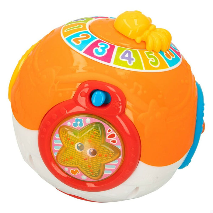 Jucărie muzicală Winfun 15 x 15 cm (4 Unități) Míč