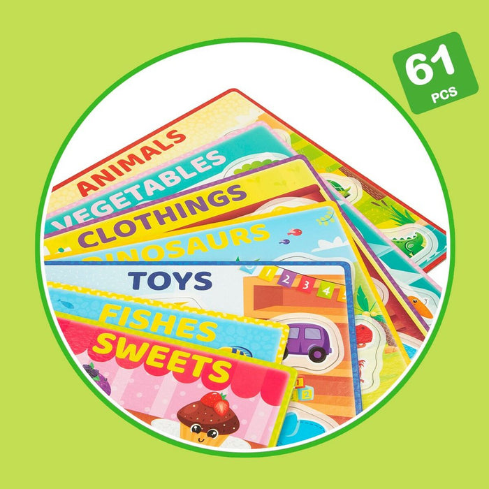 Joc Educativ Lisciani 26 x 6 x 26 cm Culori Metoda Montessori 61 Piese 6 Unități