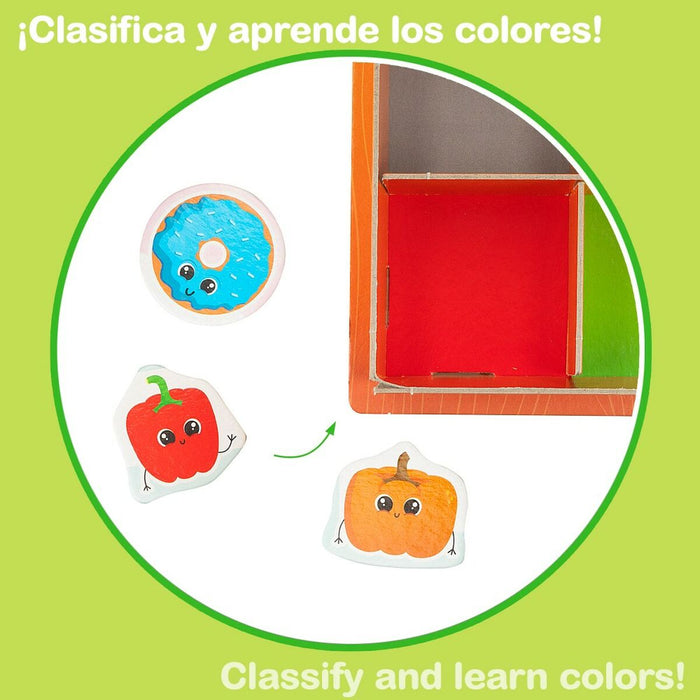 Joc Educativ Lisciani 26 x 6 x 26 cm Culori Metoda Montessori 61 Piese 6 Unități