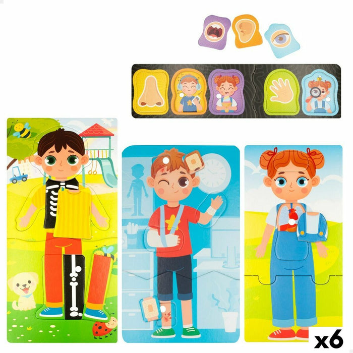 Joc Educativ Lisciani Baby Doctor 22,5 x 0,5 x 47,5 cm (6 Unități)