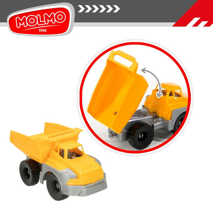 Vehicule de Construcție Colorbaby 31 x 41 x 9,5 cm (4 Unități) 3 Piese