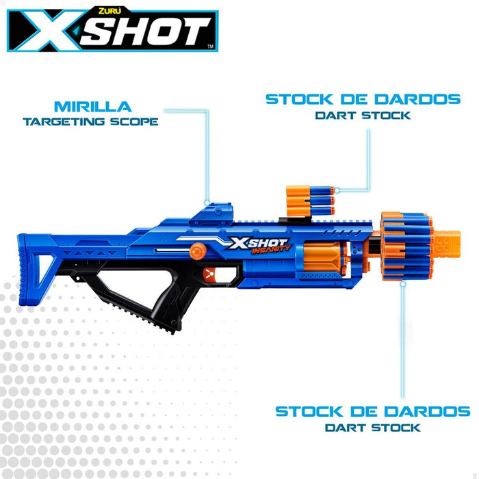 Pistol cu Săgeți Zuru X-Shot Insanity Berzerko