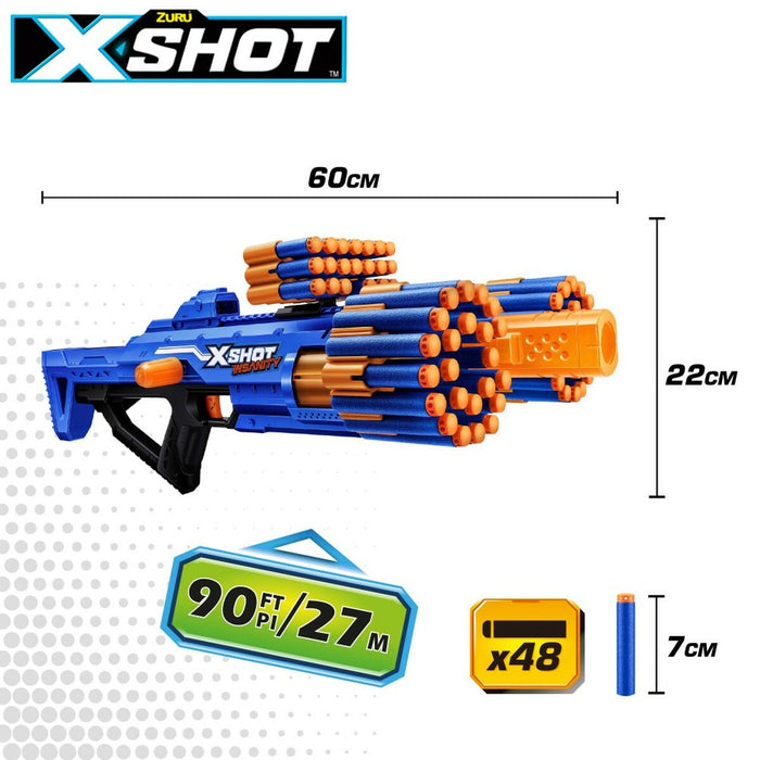 Pistol cu Săgeți Zuru X-Shot Insanity Berzerko
