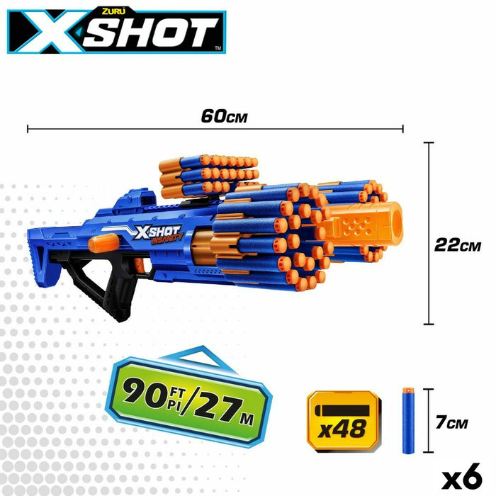 Pistol cu Săgeți Zuru X-Shot Insanity Berzerko