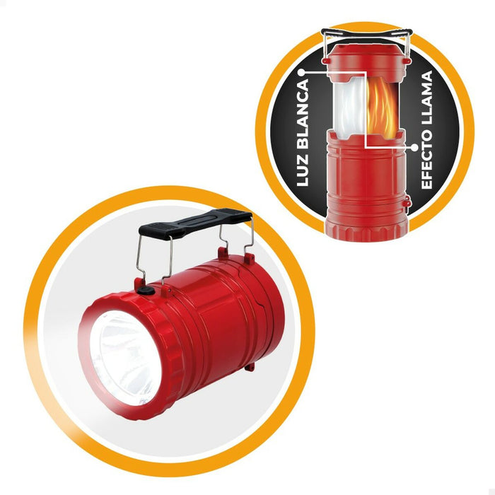 Lanternă LED Aktive Roșu Camping (6 Unități)