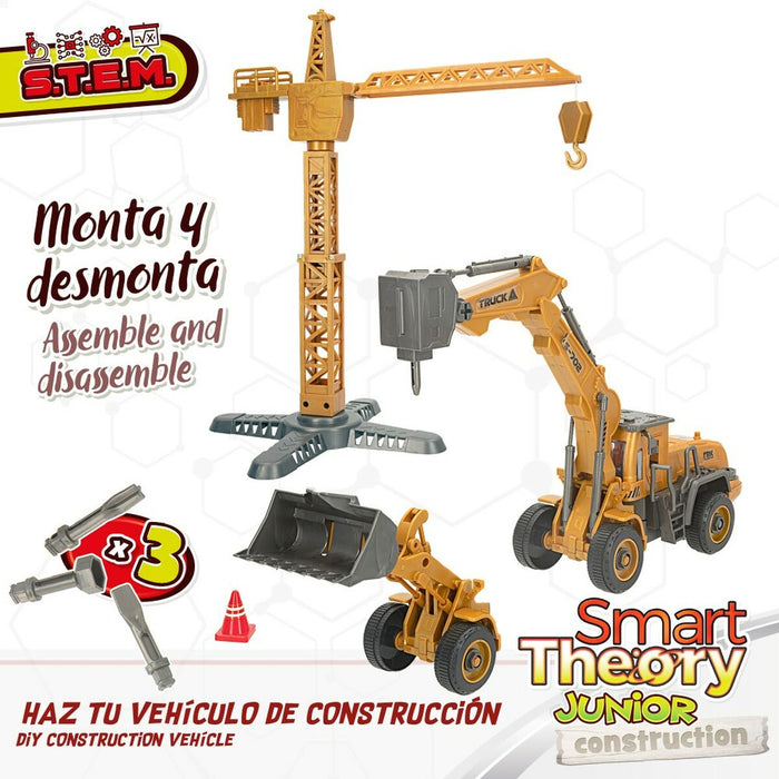 Set de Construcție Colorbaby Set Vehicule de Lucrări Publice (2 Unități)