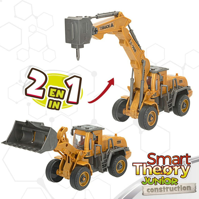 Set de Construcție Colorbaby Set Vehicule de Lucrări Publice (2 Unități)