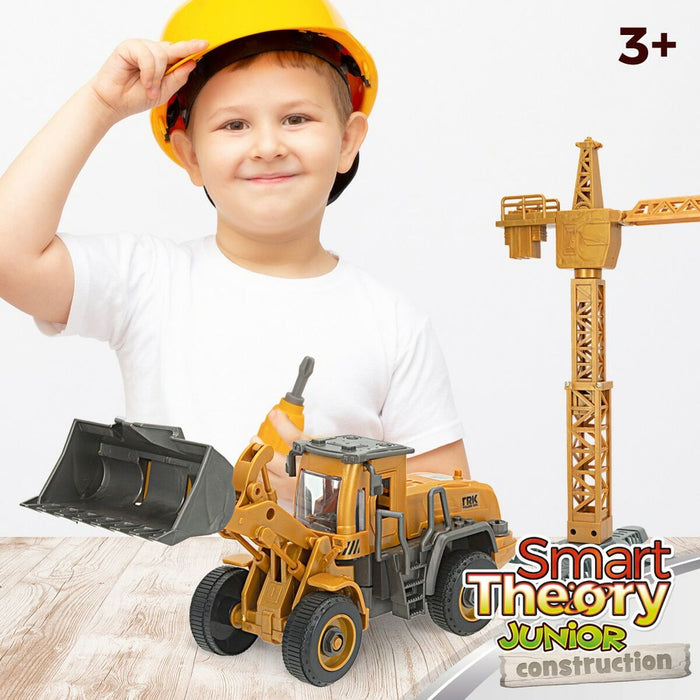 Set de Construcție Colorbaby Set Vehicule de Lucrări Publice (2 Unități)