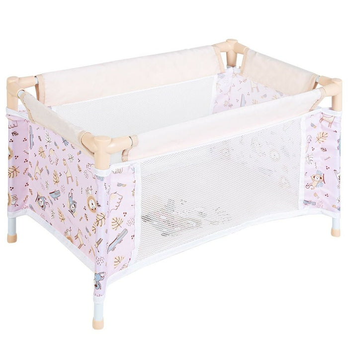 Pătuț pentru Păpuși Colorbaby Safari 29 x 50 x 30 cm 4 Unități