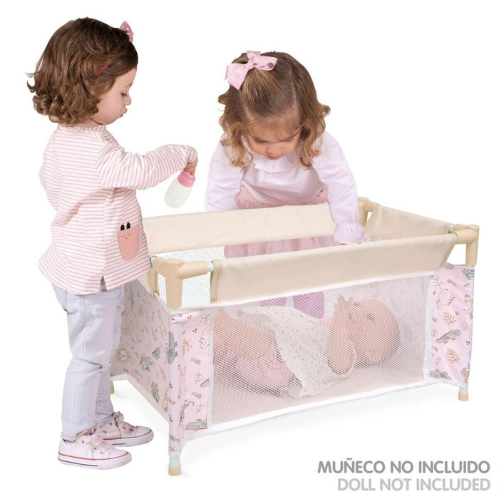 Pătuț pentru Păpuși Colorbaby Safari 29 x 50 x 30 cm 4 Unități