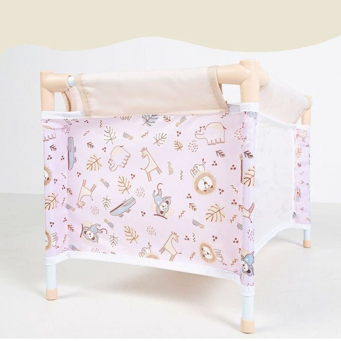 Pătuț pentru Păpuși Colorbaby Safari 29 x 50 x 30 cm 4 Unități