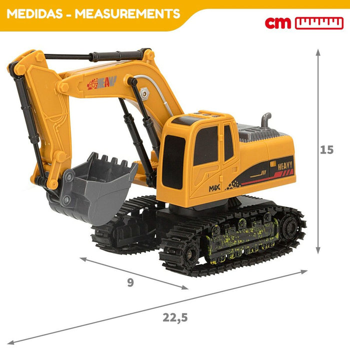 Excavator cu raidotelecomandă Speed & Go 1:24 4 Unități