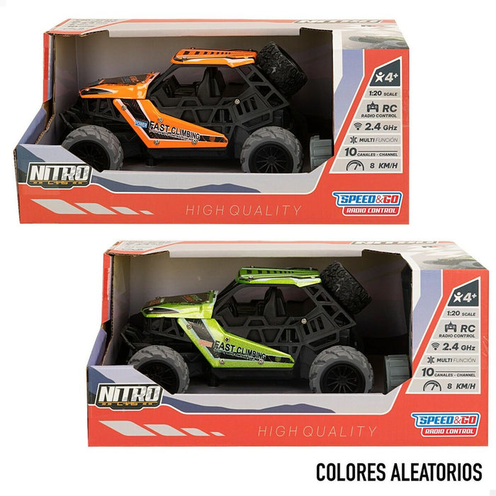 Mașină Radio Control Speed & Go 1:20 (4 Unități)