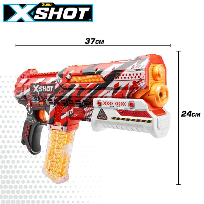 Pistol Zuru X-Shot Hyper Gel 37 x 24 x 5,5 cm (6 Unități)