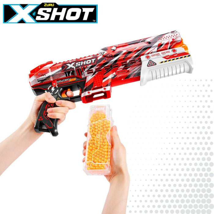 Pistol Zuru X-Shot Hyper Gel 37 x 24 x 5,5 cm (6 Unități)