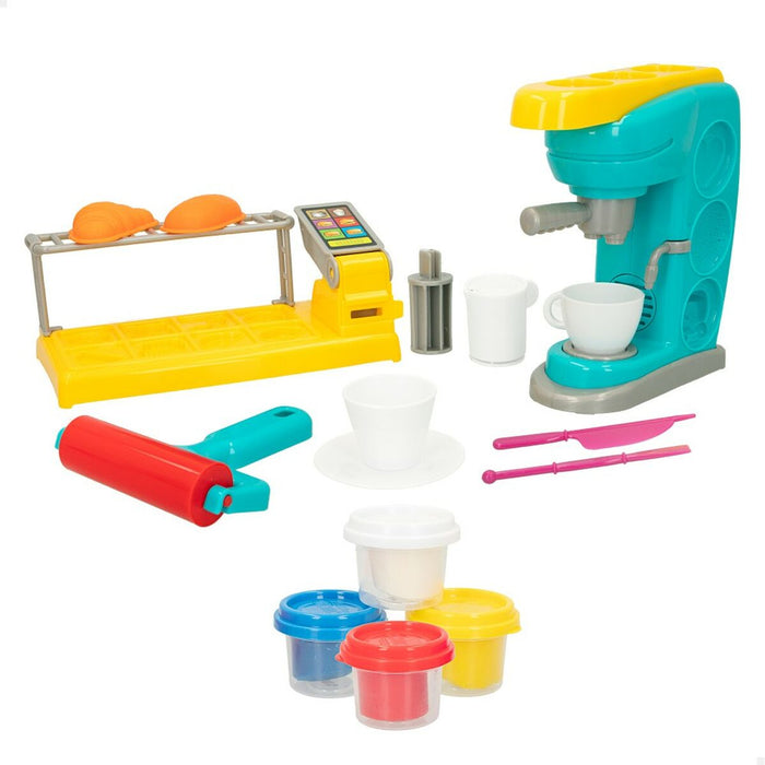 Joc Creativ de Plastilină PlayGo (2 Unități) Cafetieră
