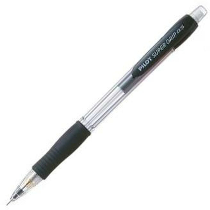 Creion mecanic Pilot Super Grip Negru 0,5 mm (12 Unități)