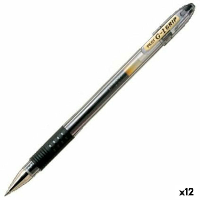 Stilou Roller Pilot G-1 Negru 0,32 mm (12 Unități)