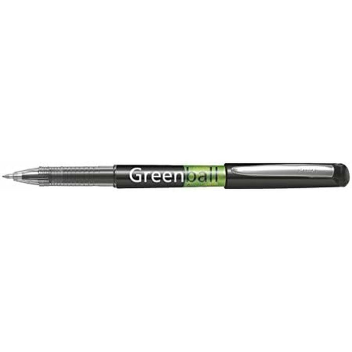 Stilou cu cerneală lichidă Pilot Green-Ball Negru 0,35 mm (10 Unități)