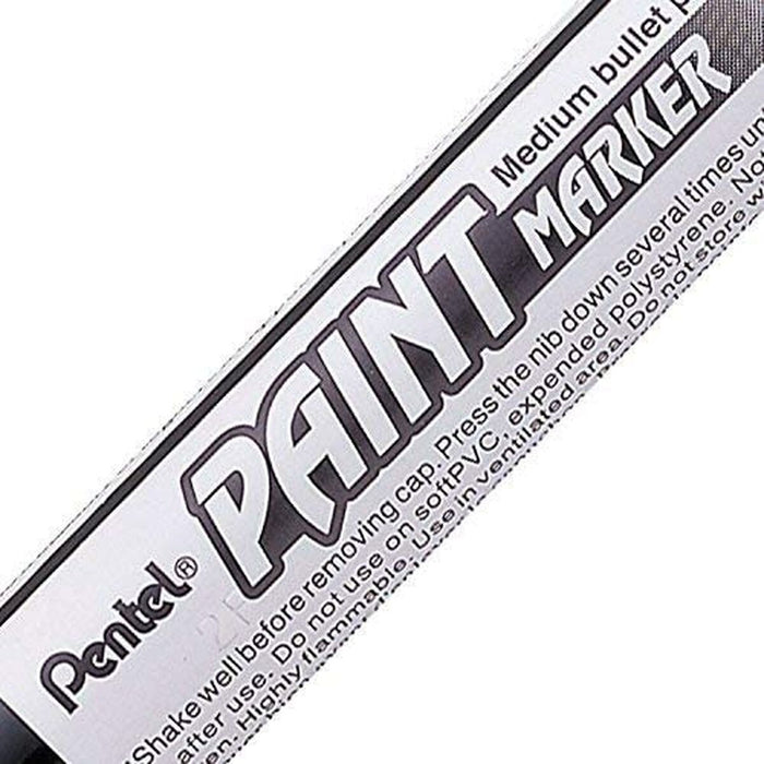 Marker permanent Pentel Paint Marker Alb 12 Piese