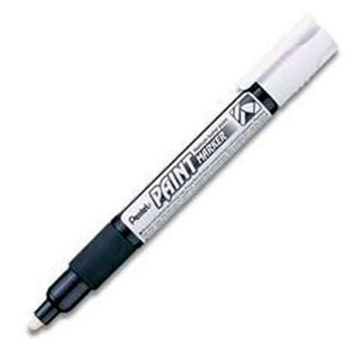 Marker permanent Pentel Paint Marker Alb 12 Piese