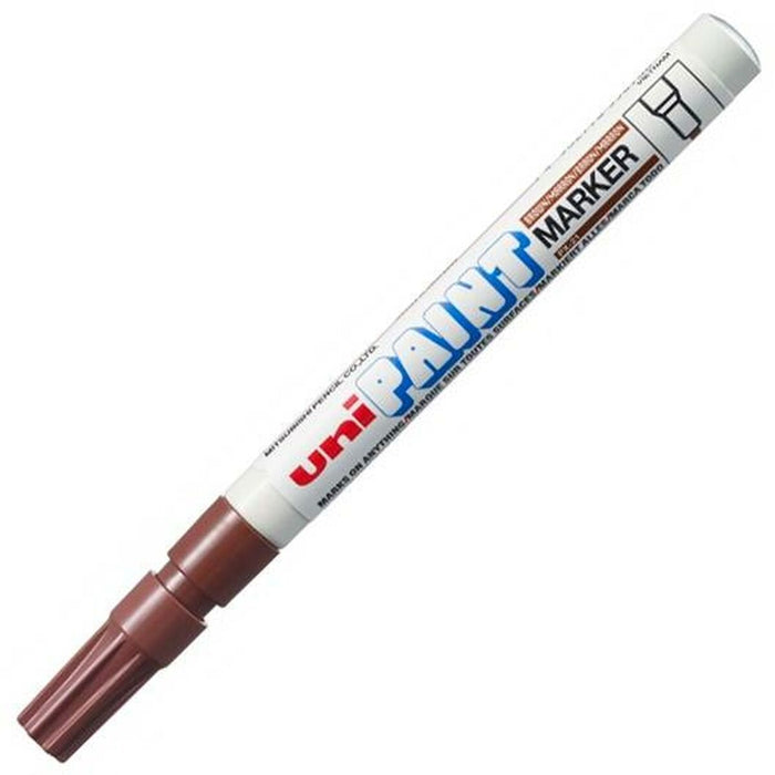Marker permanent Uni-Ball Paint PX-21L Maro 12 Piese