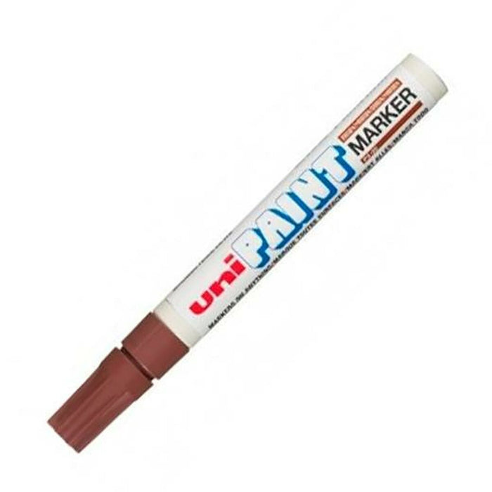 Marker permanent Uni-Ball PX-20 Maro (12 Unități)