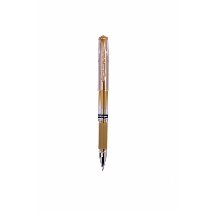 Stilou cu cerneală lichidă Uni-Ball Signo Broad UM-153 W Auriu* 0,6 mm (12 Piese)