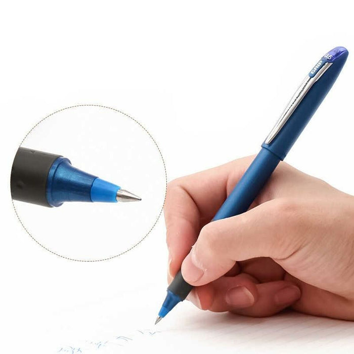 Liquid ink ballpoint pen Uni-Ball Grip Micro UB-245 Albastru 12 Unități