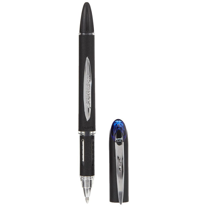 Stilou cu cerneală lichidă Uni-Ball Rollerball Jestsream SX-210 Albastru 1 mm (12 Piese)