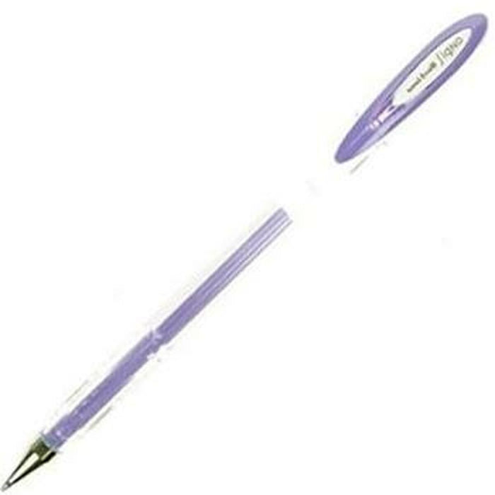 Stilou cu cerneală lichidă Uni-Ball Rollerball Signo Angelic Colour UM-120AC Violet 0,45 mm (12 Piese)