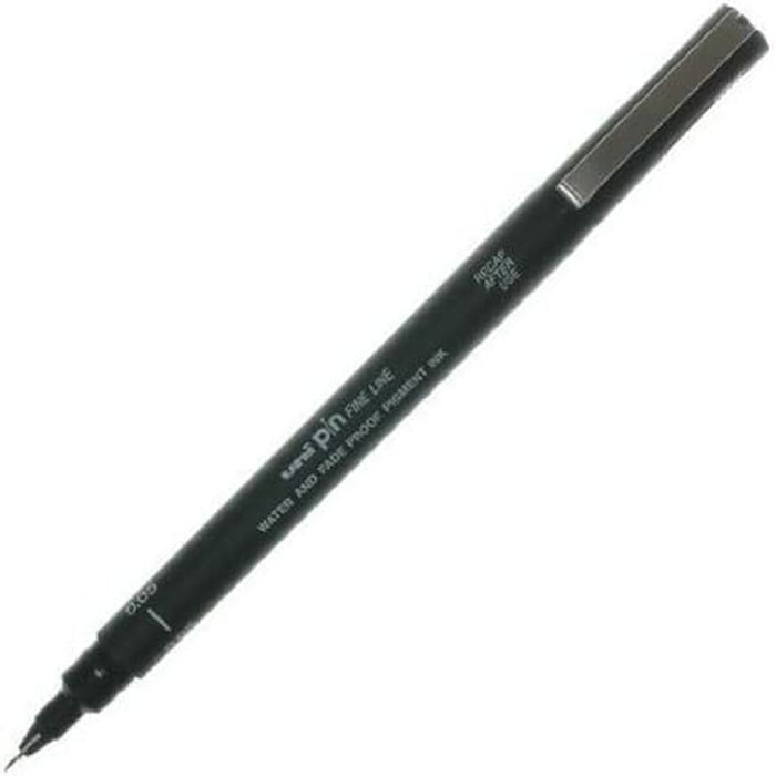 Marker permanent Uni-Ball PIN005-200(S) Negru 12 Piese
