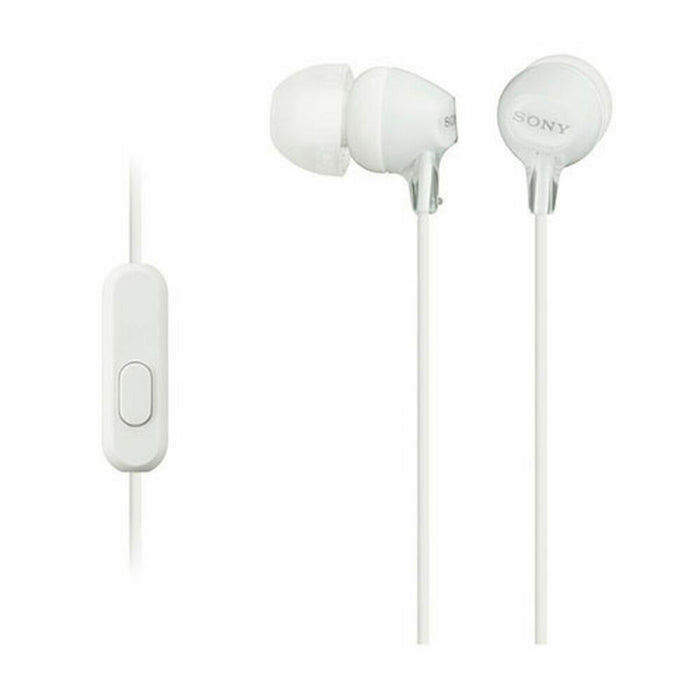 Căști cu Microfon Sony MDREX15APW.CE7 in-ear Alb