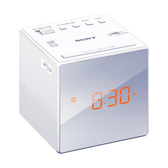 Radio Deșteptător Sony ICFC1W.CED LED Alb