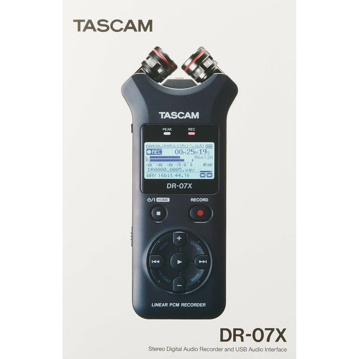 Aparat de Înregistrat Tascam DR-07X Albastru Negru
