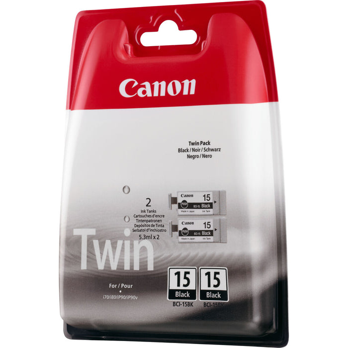 Cartuș cu Cerneală Originală Canon BCI-15 Negru