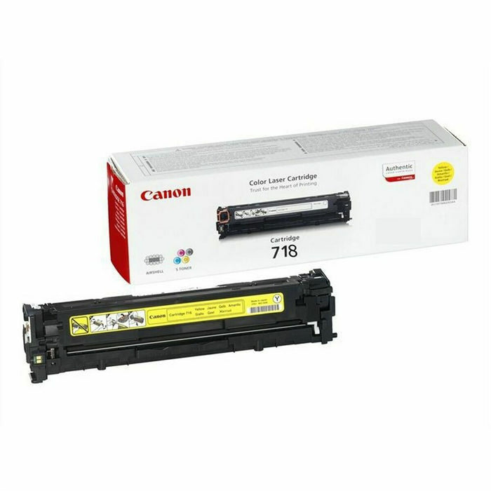 Toner Original Canon CRG-718 Y Galben Negru