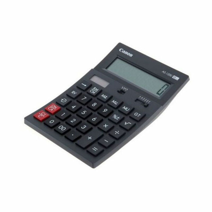 Calculator Canon AS-1200 Negru Gri Plastic