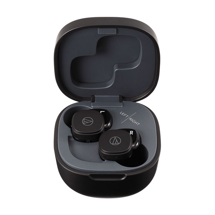 Căști fără Fir Audio-Technica Iberia ATH-SQ1TWBK Negru