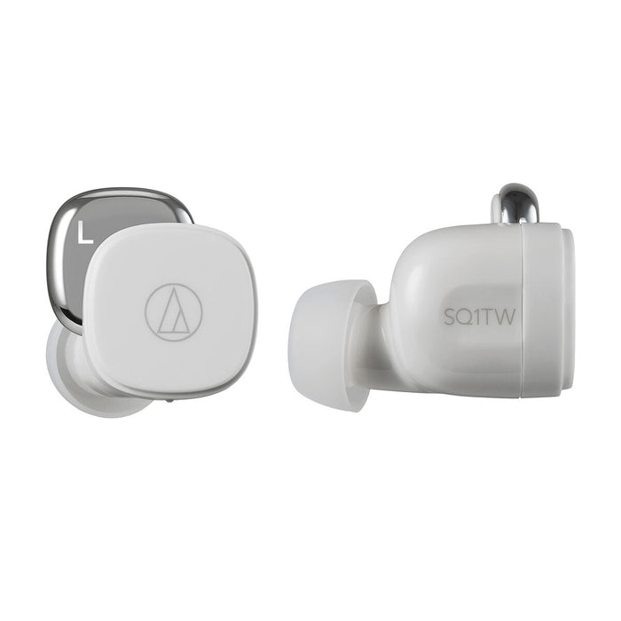 Căști fără Fir Audio-Technica Iberia ATH-SQ1TWWH Alb
