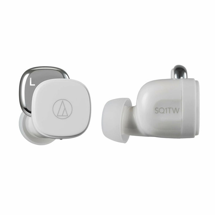 Căști fără Fir Audio-Technica Iberia ATH-SQ1TWWH Alb