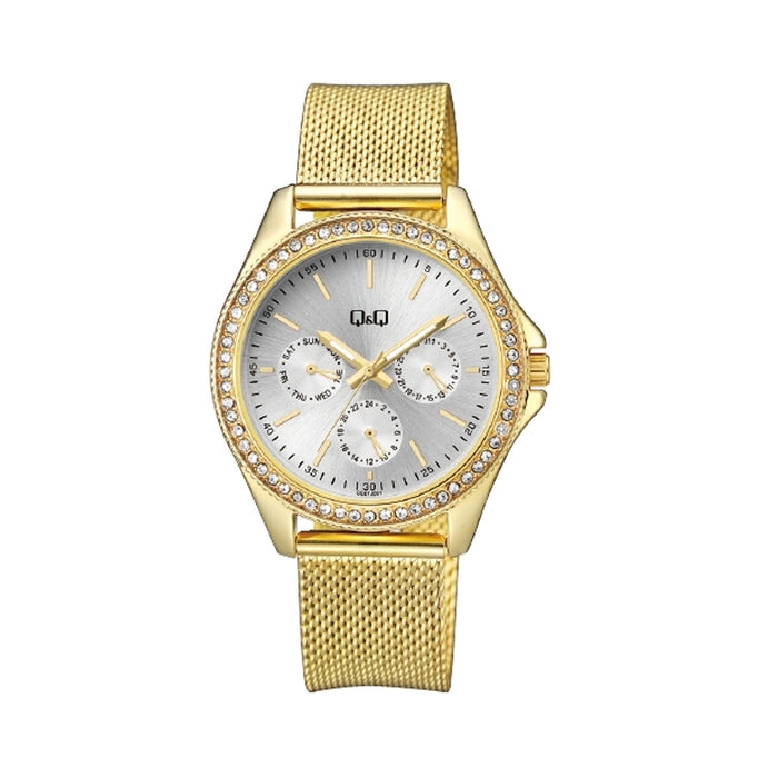 Ceas Damă Q&Q CE01J001Y (Ø 38 mm)