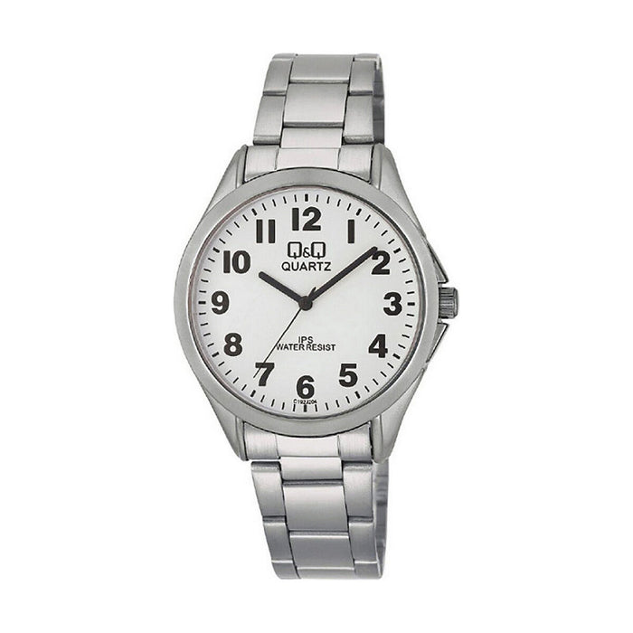 Ceas Bărbați Q&Q C192J204Y Argintiu (Ø 38 mm)