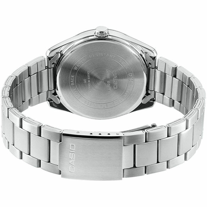 Ceas Bărbați Casio DATE Argintiu Multifuncție Negru (Ø 39 mm)